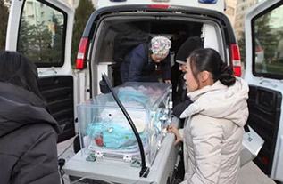 环县妇婴监护型护送